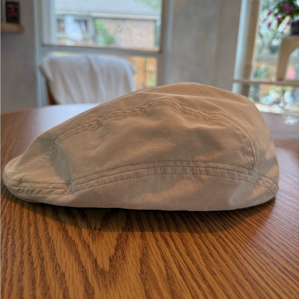 Set of 2 Lids… High Quality 109% Cotton Beige and White Caps - Picture 11 of 16